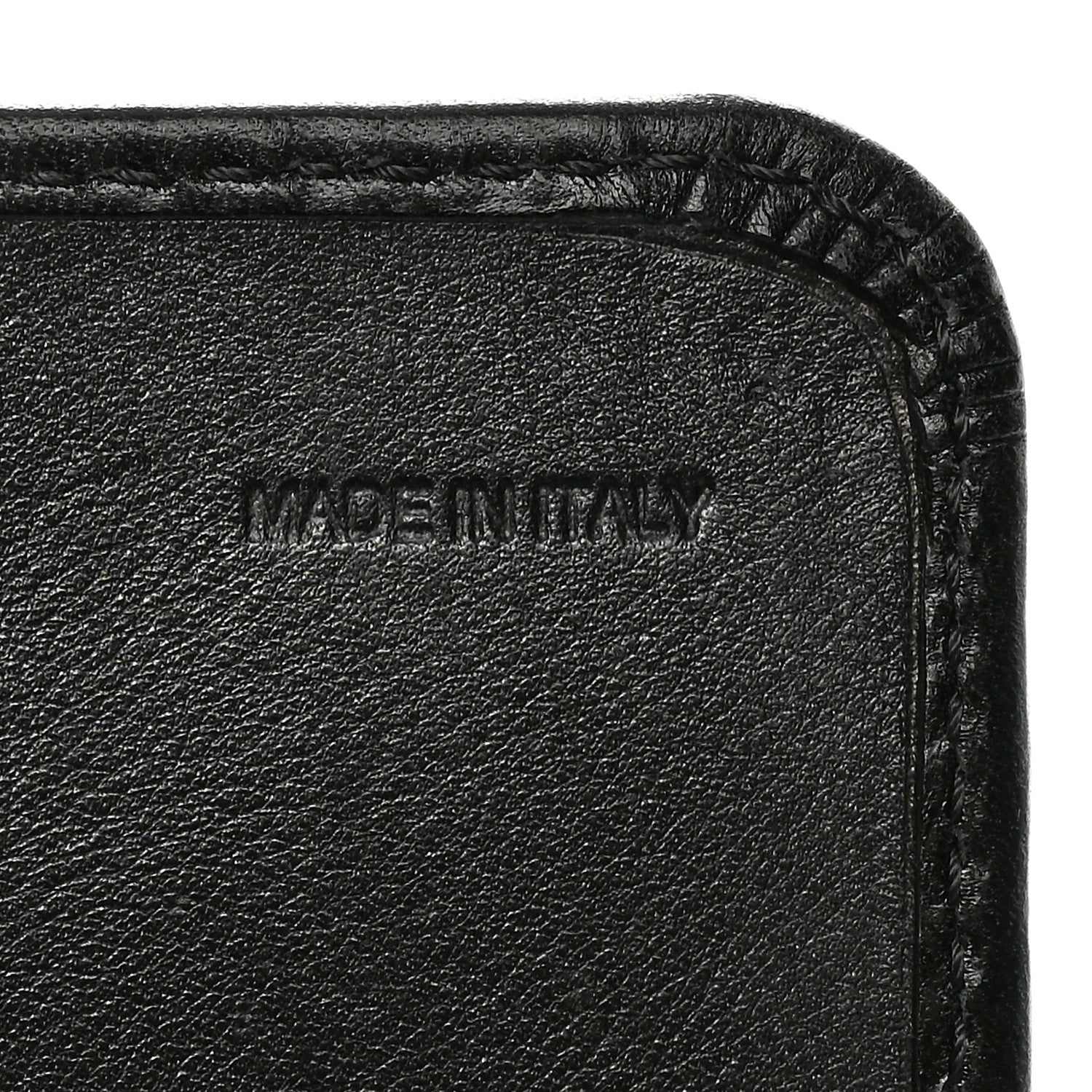 Burberry Bridle Calfskin House Check Medium Leighton Wallet Black 6 of 18