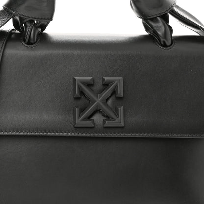 Off-White Calfskin New Jitney 2.8 Bag Black 7 of 9