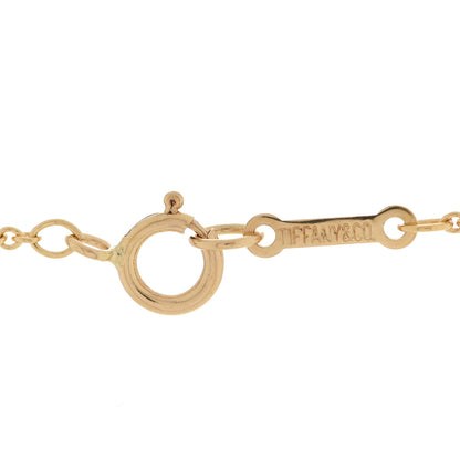 Tiffany 18K Yellow Gold Paloma Picasso Graffiti X Pendant Necklace 6 of 6