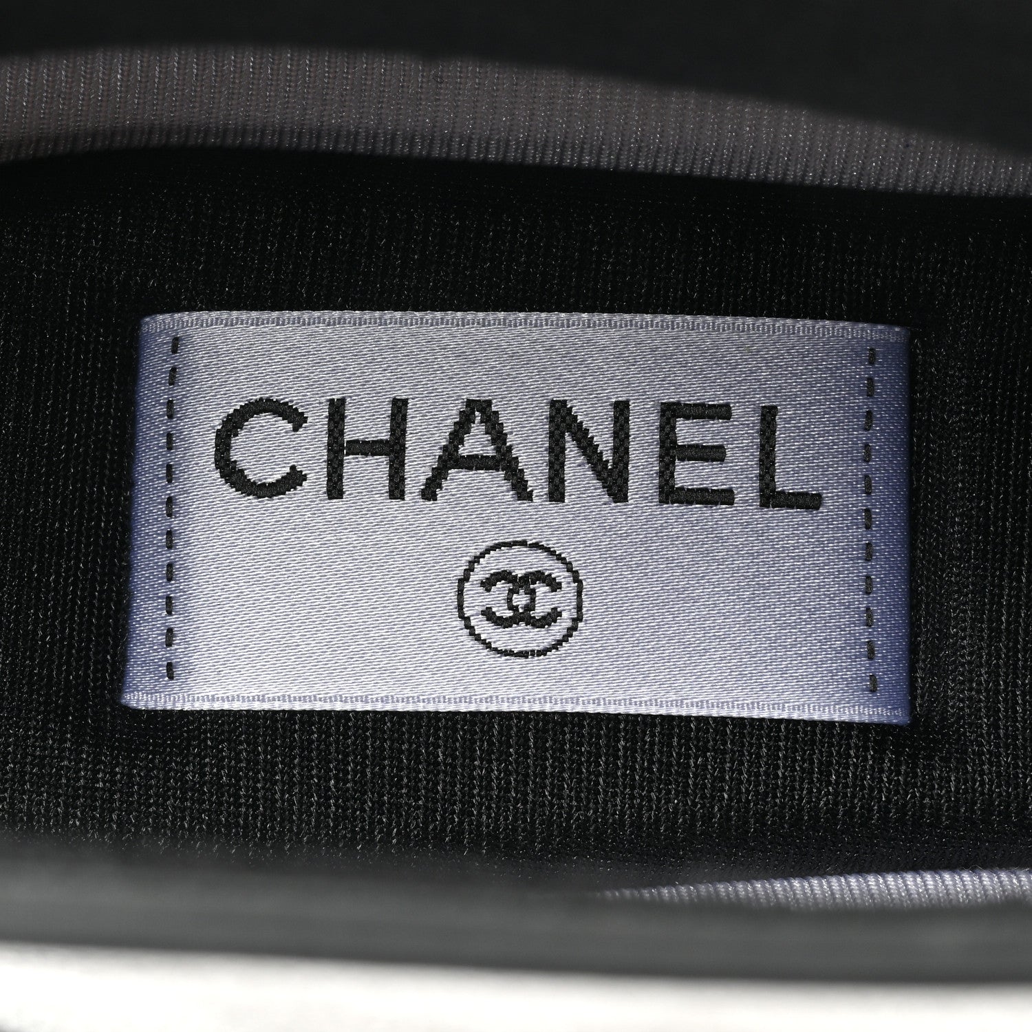 Chanel Rubber CC Short Rain Boots 38 Black 8 of 11