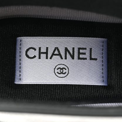 Chanel Rubber CC Short Rain Boots 38 Black 8 of 11