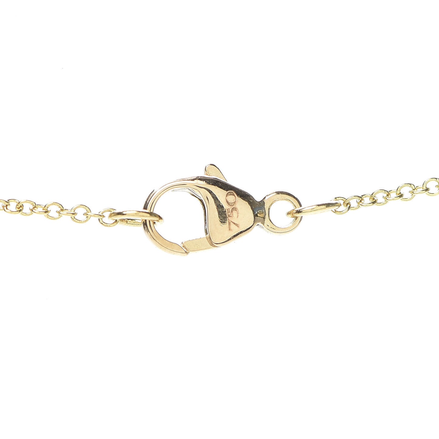 18K Yellow Gold Diamond Cable Collectibles Heart Charm Pendant Necklace
