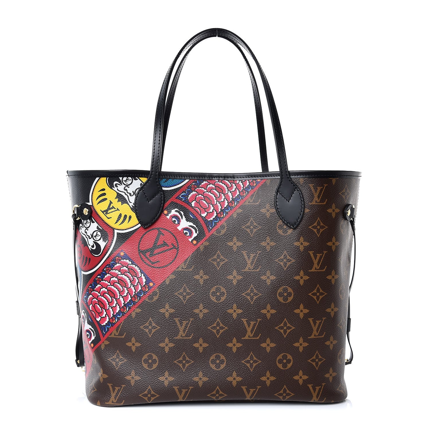 Louis Vuitton Monogram Kabuki Neverfull MM 3 of 8