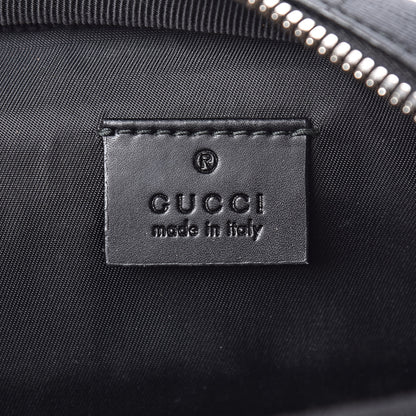Gucci GG Supreme Monogram Web Belt Bag Black 7 of 11