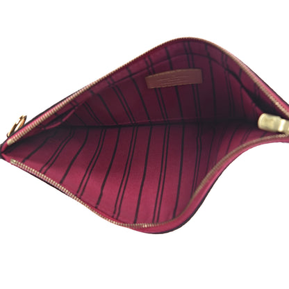 Louis Vuitton Monogram Neverfull MM GM Pochette Pivoine 5 of 7