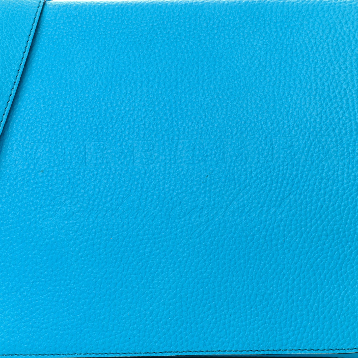 Signature Grain Burleigh Crossbody Bag Blue