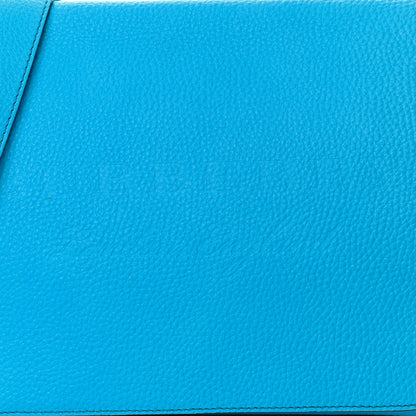 Burberry Signature Grain Burleigh Crossbody Bag Blue 13 of 13