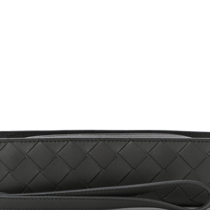 Bottega Veneta Nappa Maxi Intreccio Wristlet Pouch Graphite 9 of 18