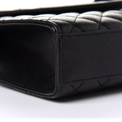 Saint Laurent Grain De Poudre Textured Mixed Matelasse Triquilt Medium Monogram Satchel Black 9 of 10