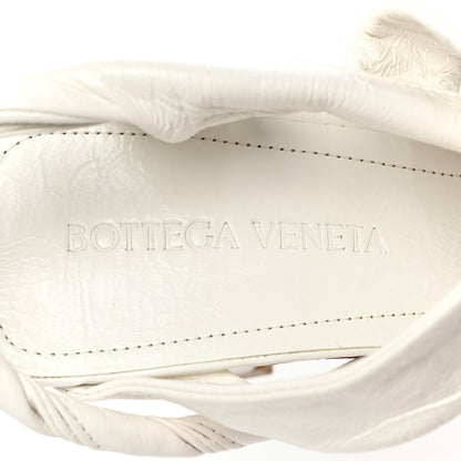 Bottega Veneta Shiny Nappa The Point Slingback 90mm Pumps 35 White 7 of 11