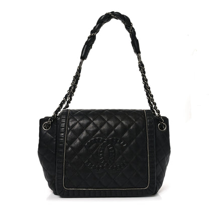 Chanel Calfskin Quilted Istanbul Accordion Flap Black 1 of 11