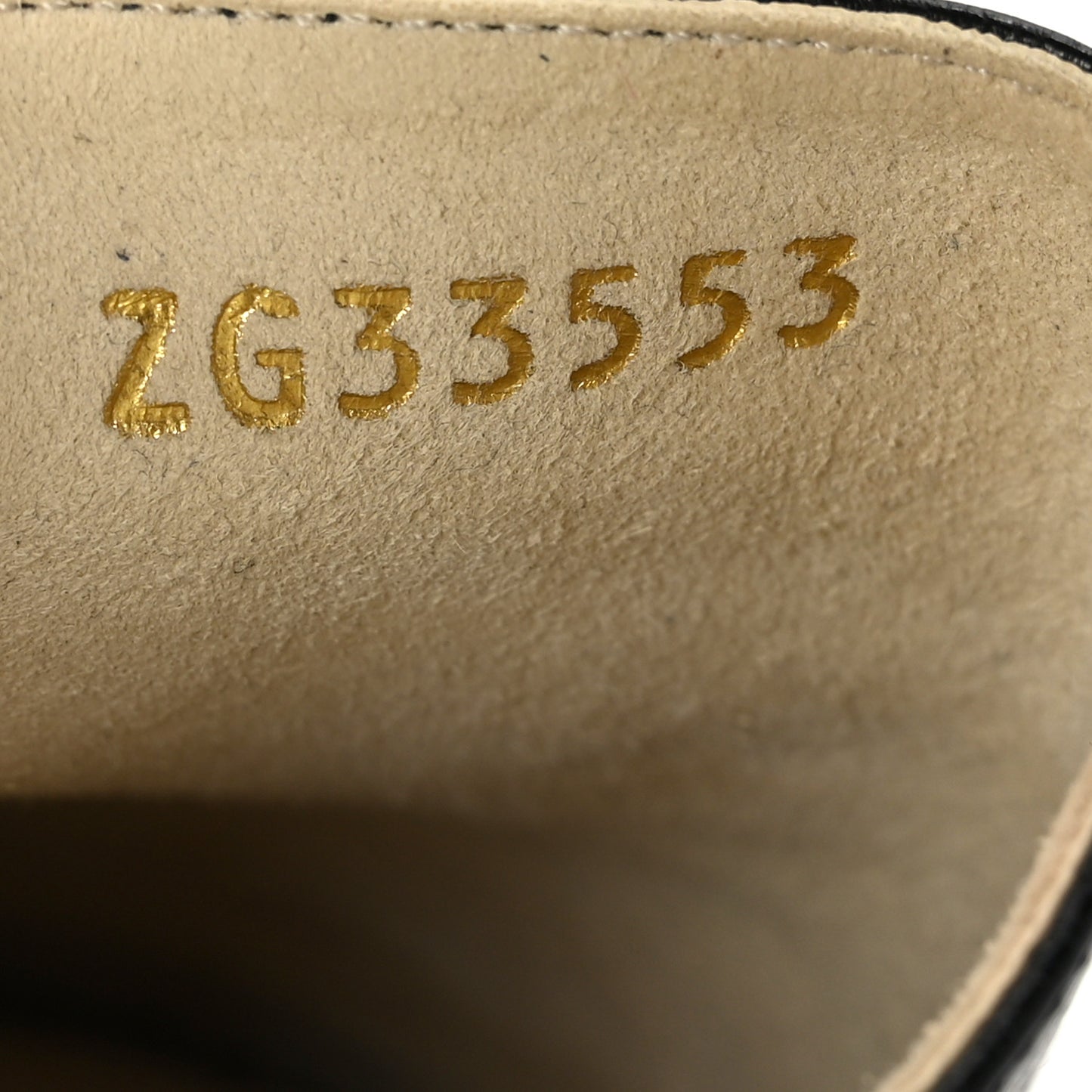 Iridescent Goatskin Patent CC Espadrille Mules 37 Black