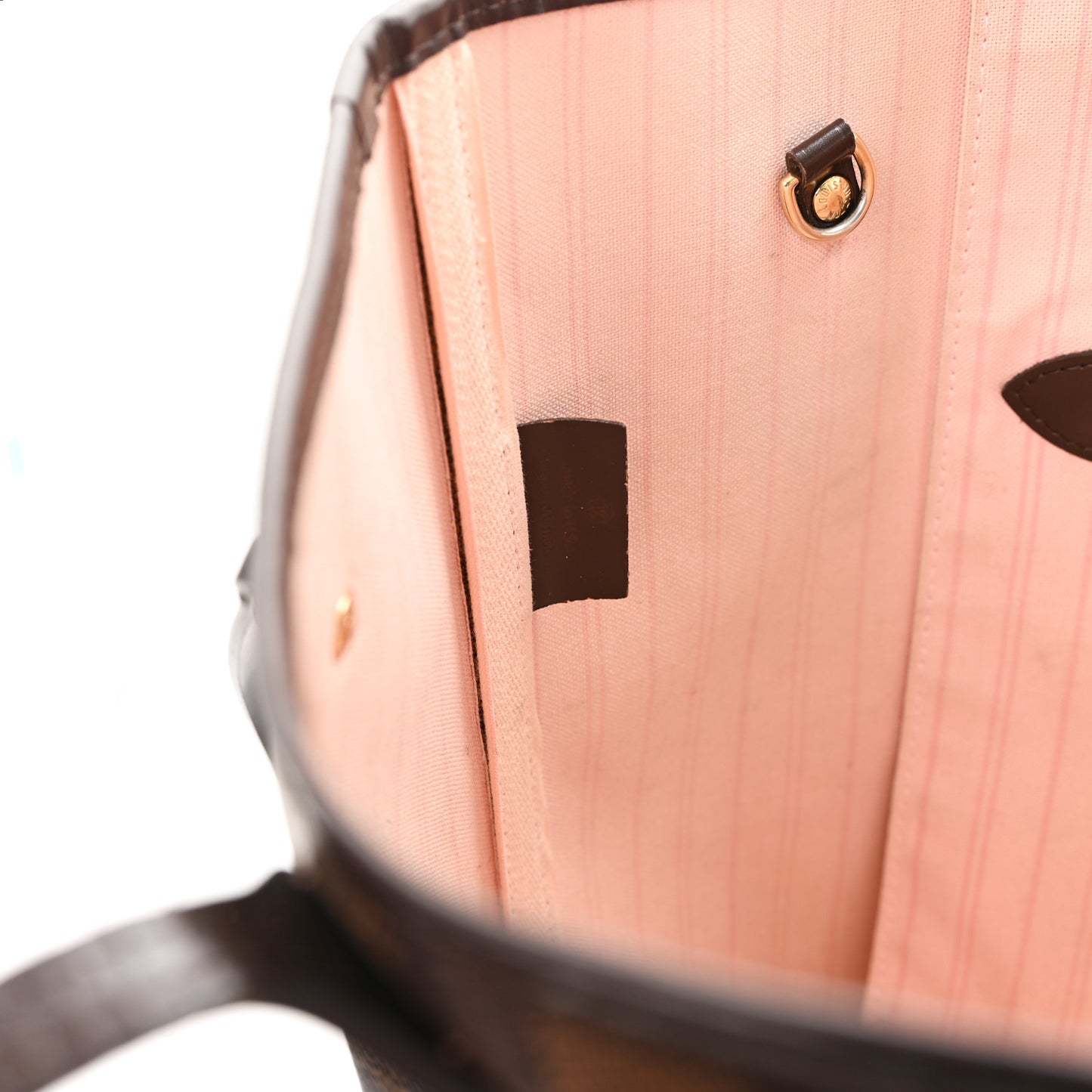 Damier Ebene Neo Neverfull MM Rose Ballerine