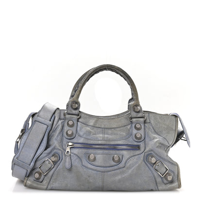 Balenciaga Agneau Giant 21 Silver Hardware Part Time Light Blue 1 of 12