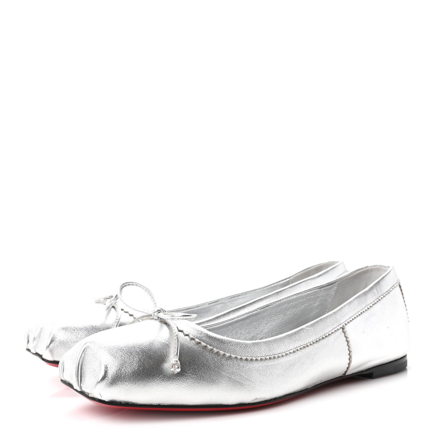 Nappa Mamadrague Flats 39 Silver