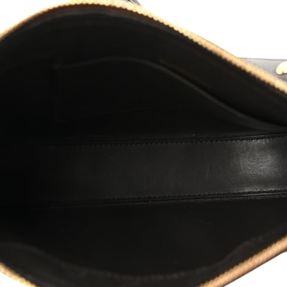 Burberry Calfskin Small Two-Tone Olympia Shoulder Bag Warm Tan 4 of 8