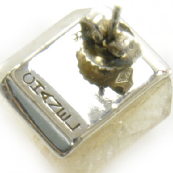 Sterling Silver Quartz Rutile Earrings