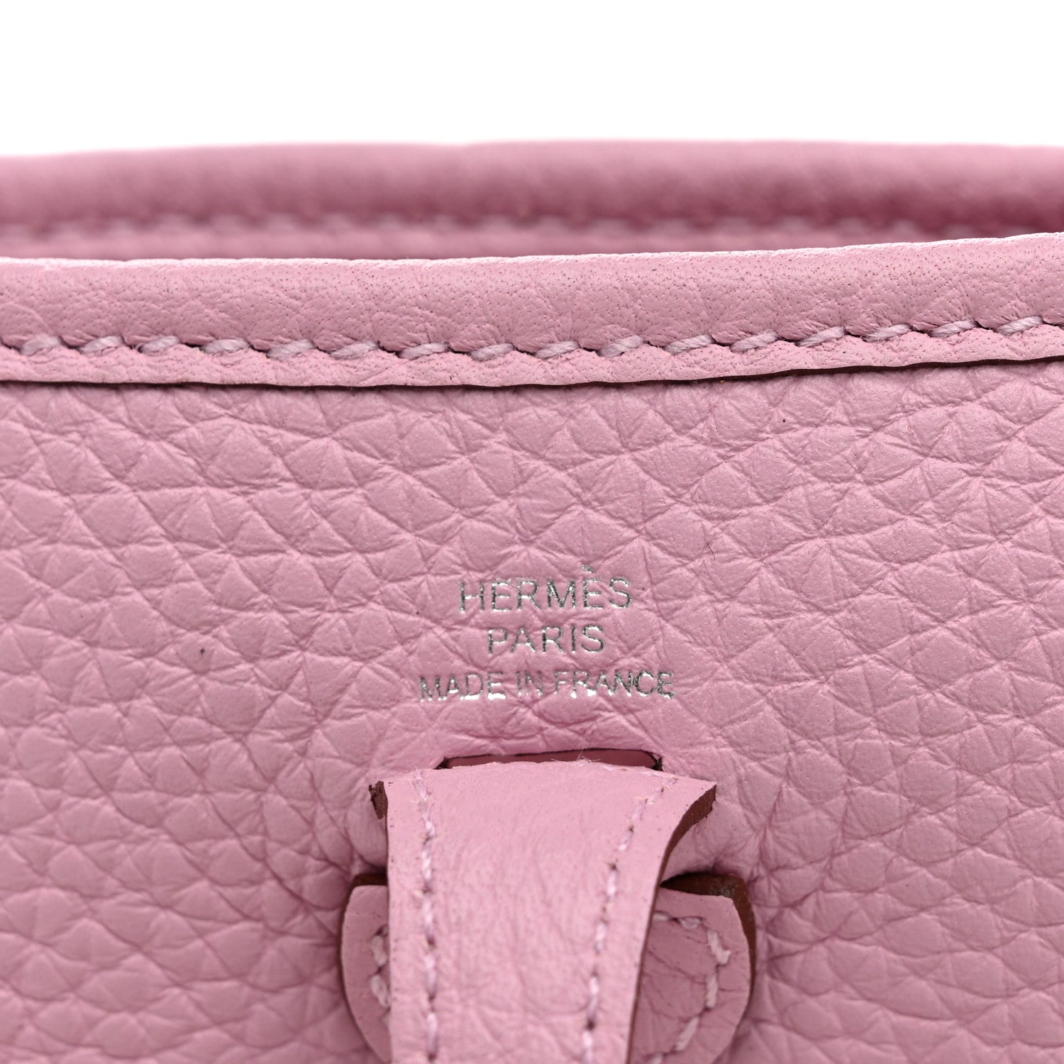 Hermes Taurillon Clemence Evelyne TPM Mauve Sylvestre 6 of 11