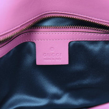 Gucci Velvet Matelasse Marquise Crystals Embroidered Small GG Marmont Shoulder Bag Malva 6 of 11