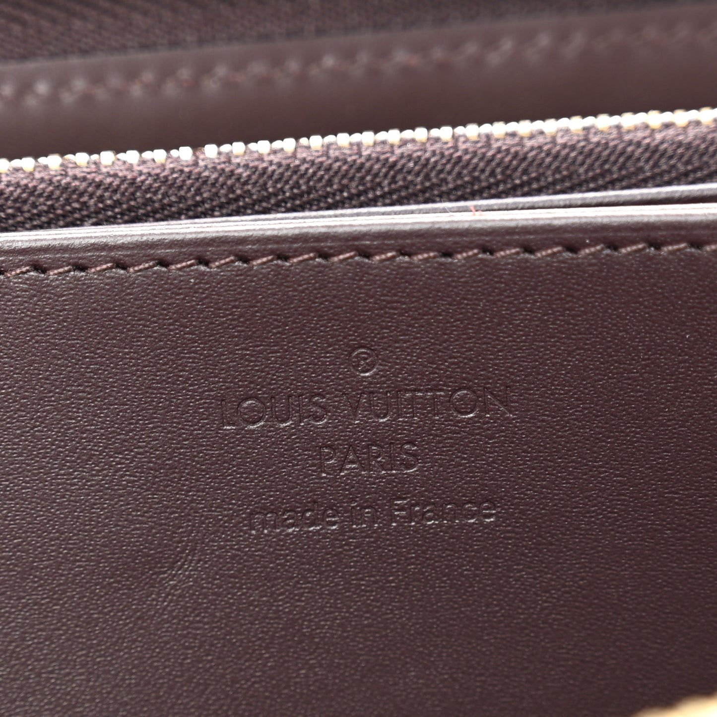 Vernis Zippy Wallet Amarante