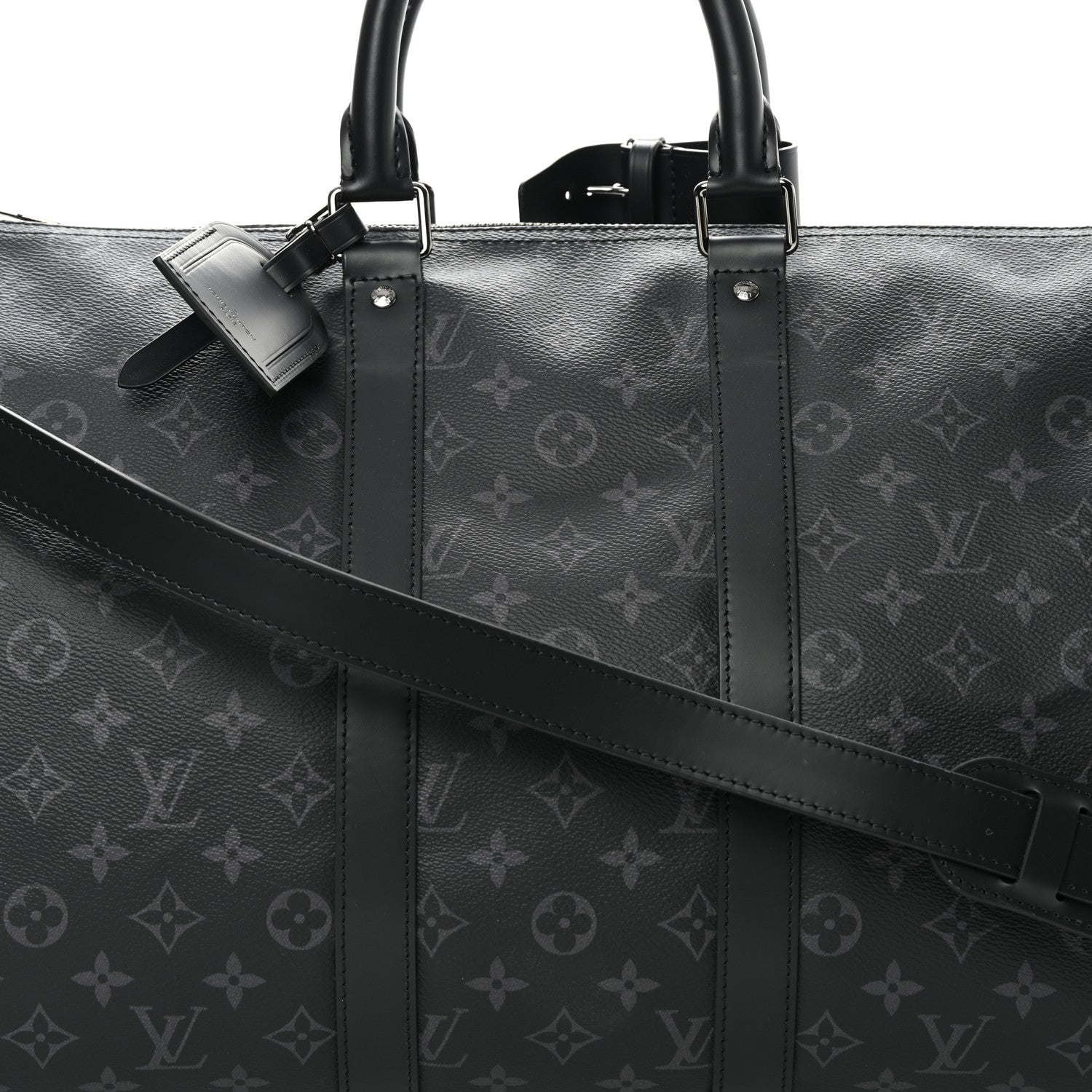 Louis Vuitton Monogram Eclipse Keepall Bandouliere 45 7 of 10