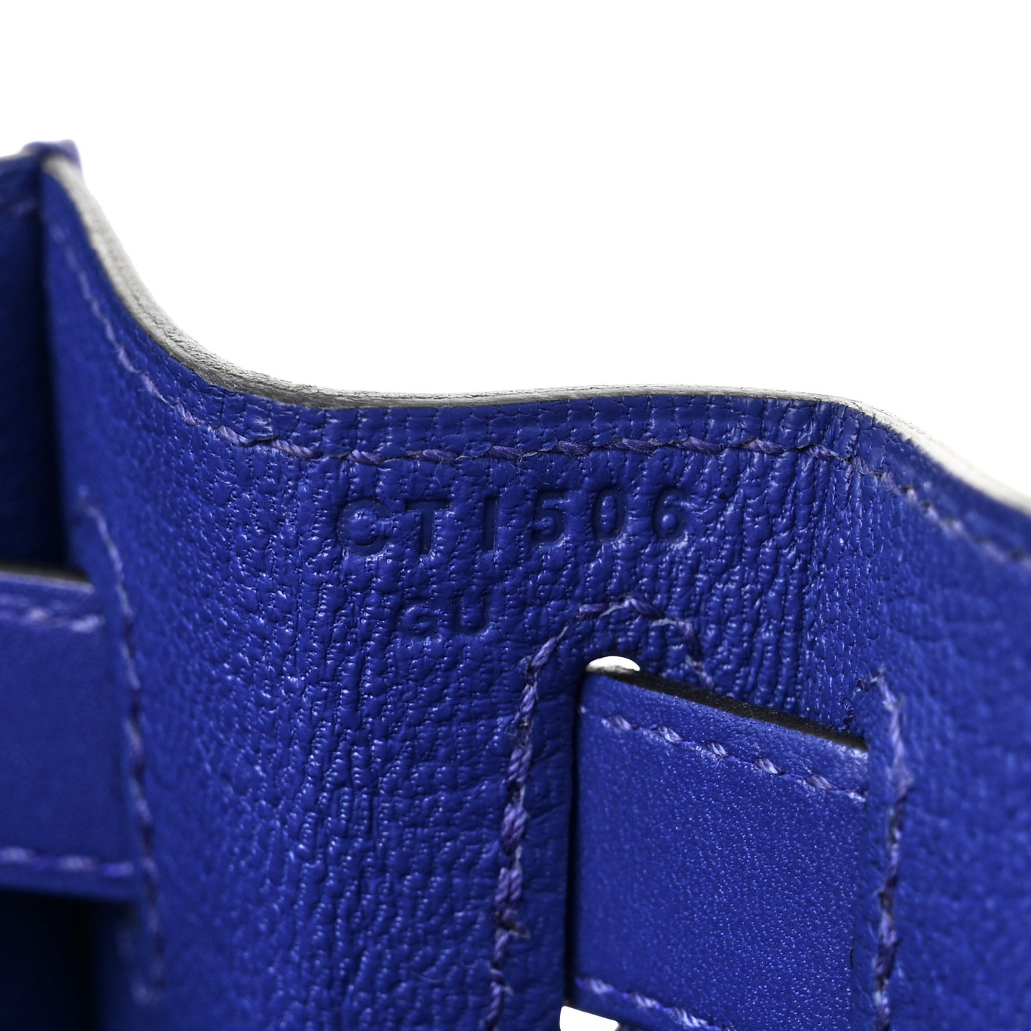 Tadelakt Kelly Sellier 28 Bleu Electrique