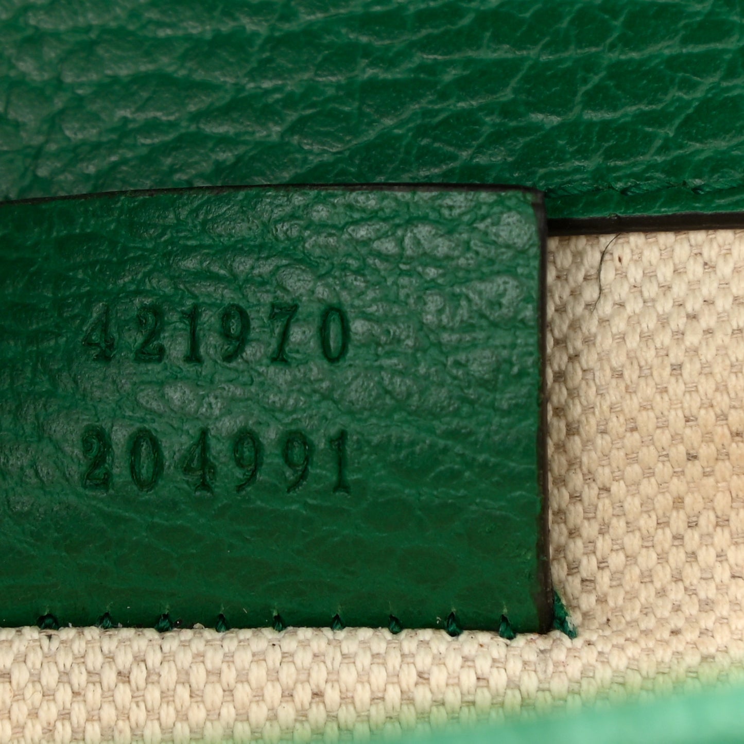 Calfskin Mini Dionysus Shoulder Bag Emerald