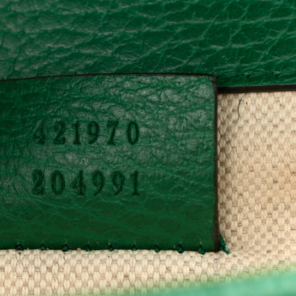 Gucci Calfskin Mini Dionysus Shoulder Bag Emerald 7 of 12