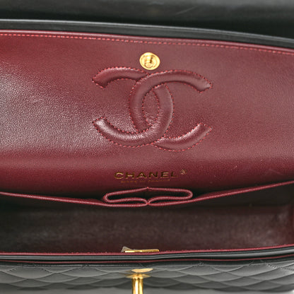 Chanel Lambskin Quilted Small Double Flap Black 5 of 10