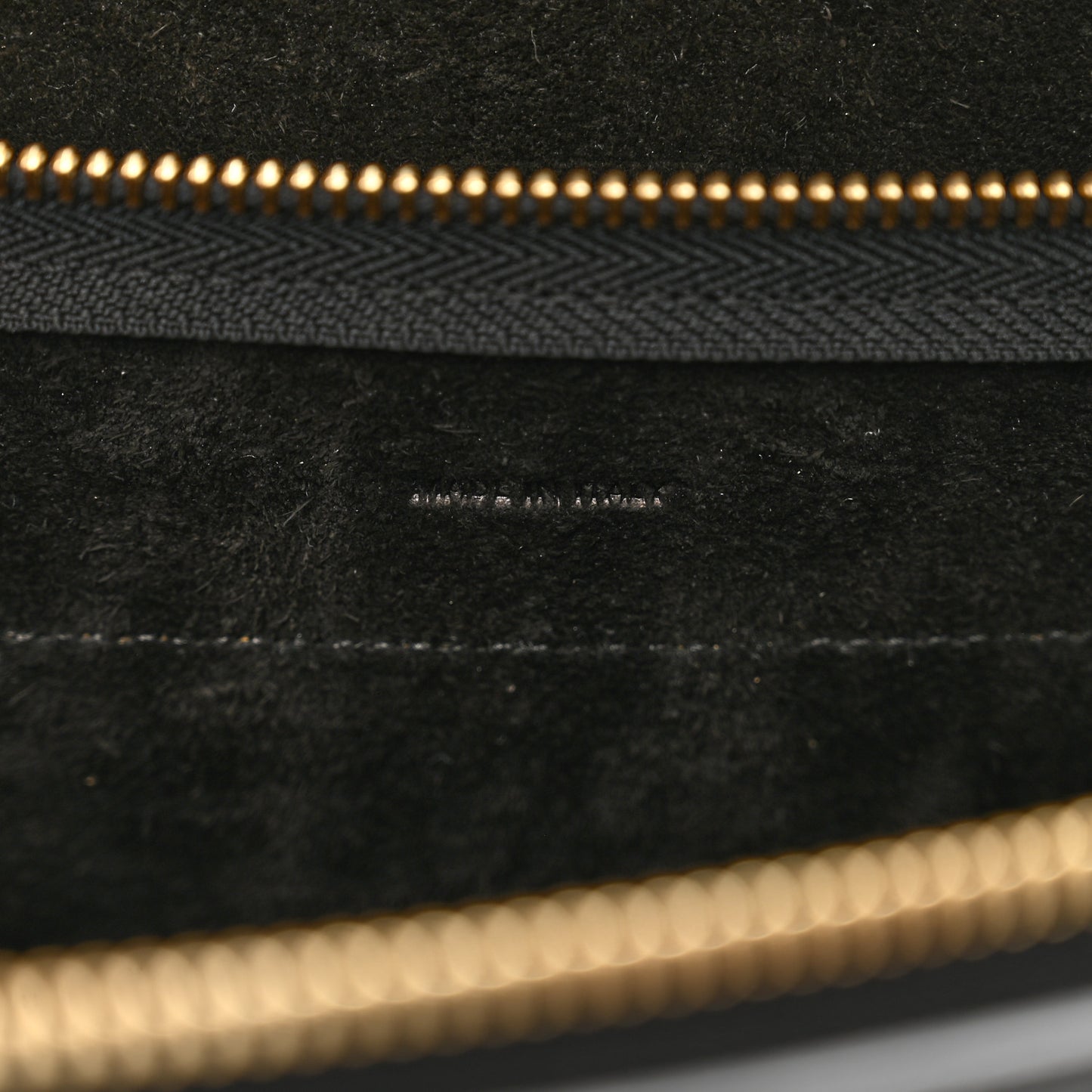 Calfskin Crocodile Embossed Nano Belt Bag Black