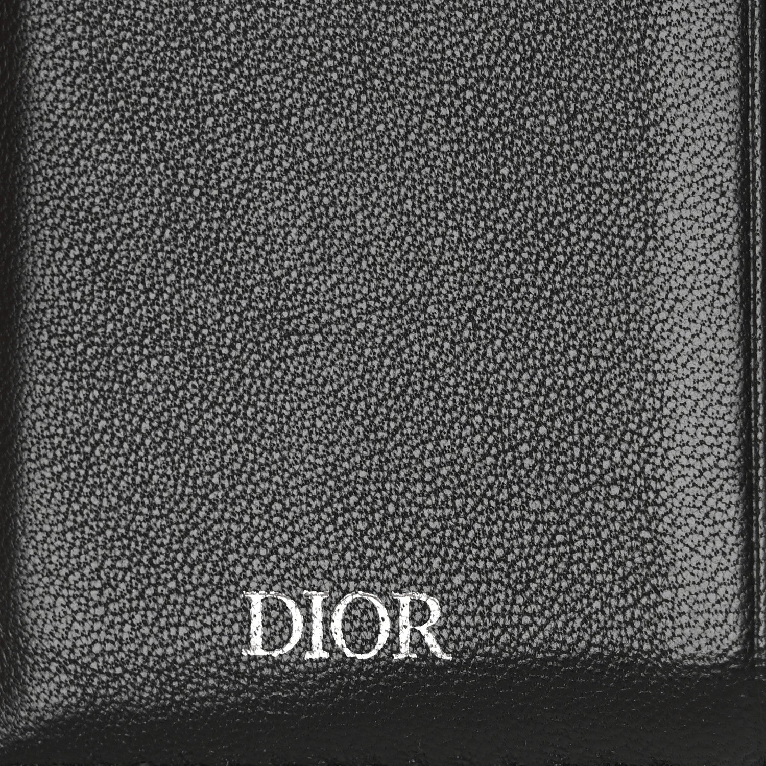 Christian Dior Oblique Bi-Fold Card Holder Black 6 of 9