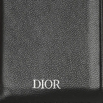 Christian Dior Oblique Bi-Fold Card Holder Black 6 of 9