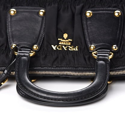 Prada Tessuto Nylon Gaufre Tote Black 10 of 15