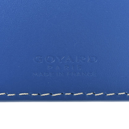 Goyard Goyardine Saint-Gabriel Compact Wallet Sky Blue 7 of 8
