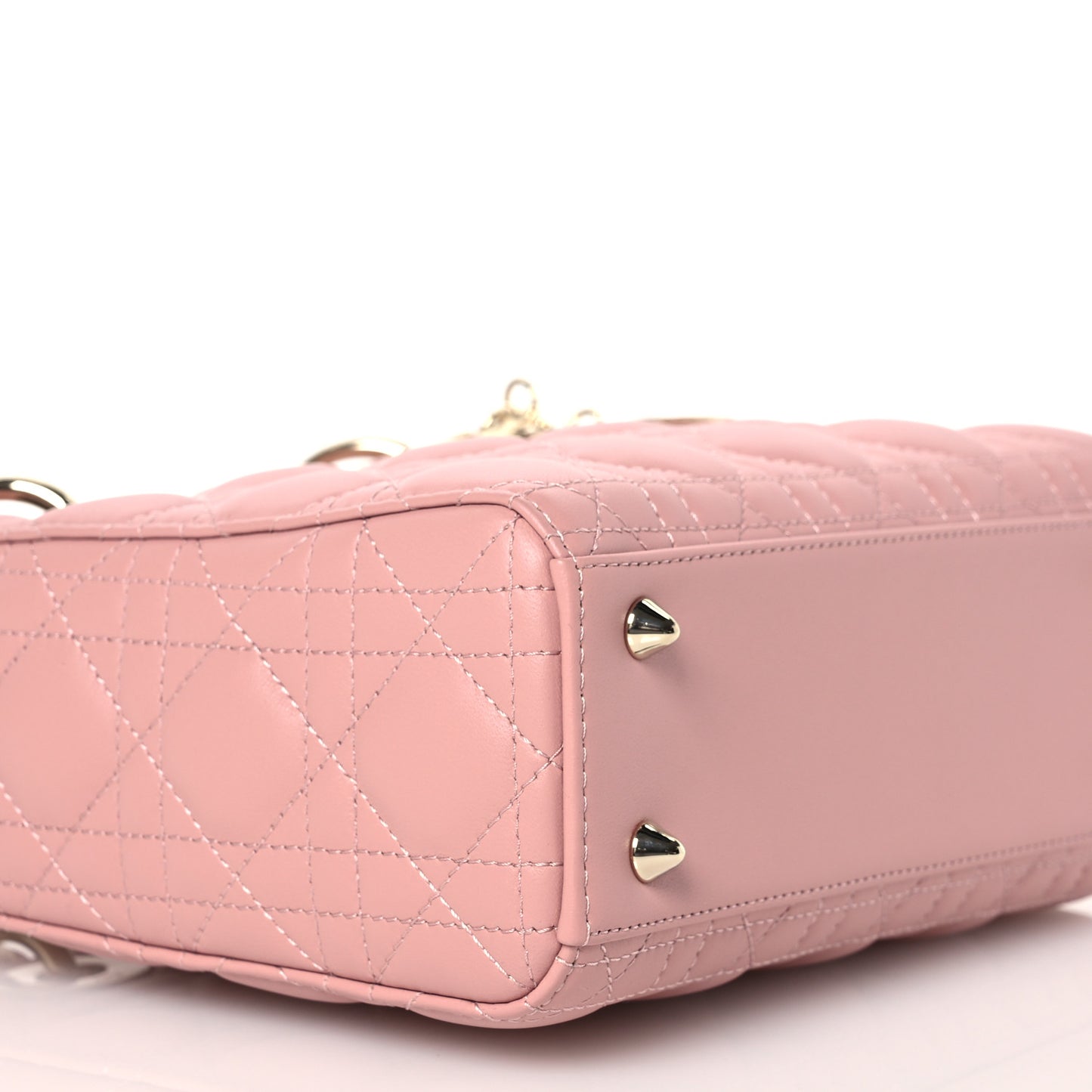 Lambskin Cannage Small My ABCDior Lady Dior Pink