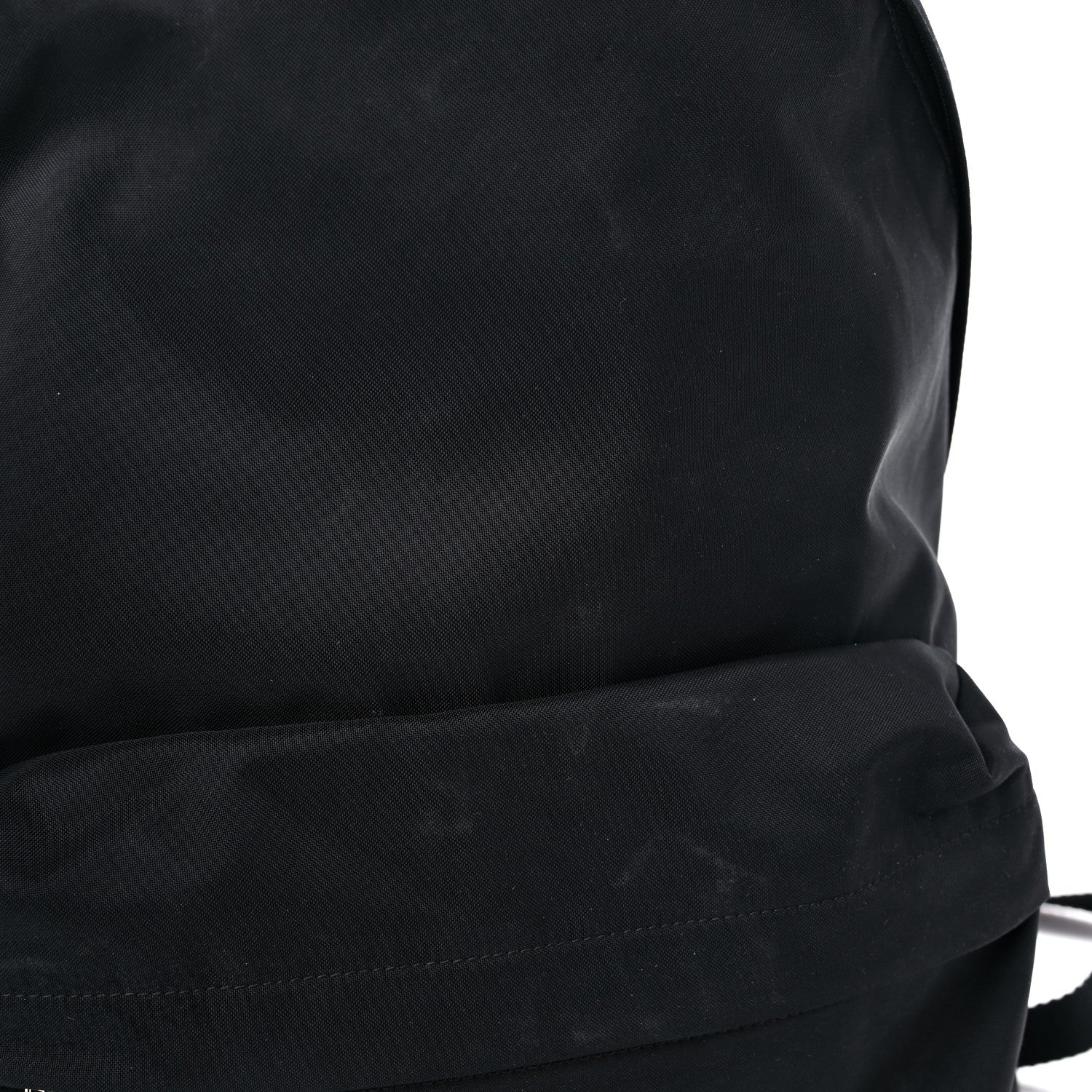 Balenciaga Sport Nylon Logo Embroidered Wheel Backpack Black White 14 of 14