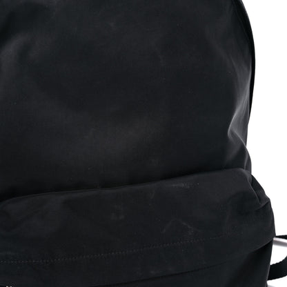 Balenciaga Sport Nylon Logo Embroidered Wheel Backpack Black White 14 of 14