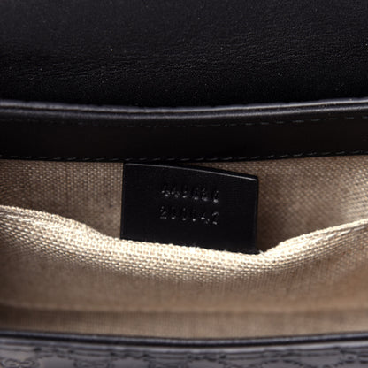 Gucci Microguccissima Mini Emily Shoulder Bag Black 7 of 12
