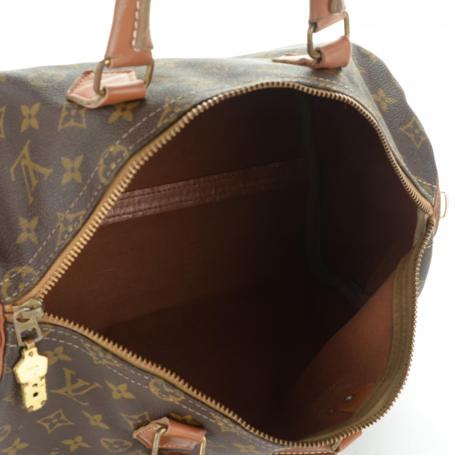 Louis Vuitton Monogram French Company Speedy 35 5 of 6