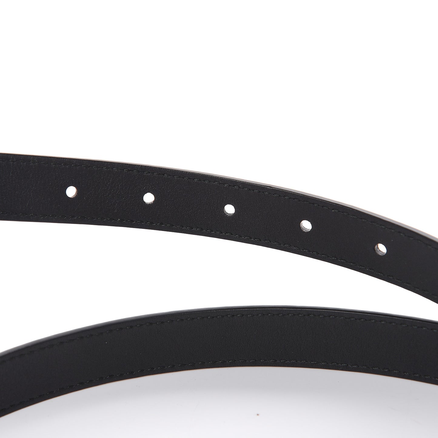 Calfskin Double G 20mm Belt 95 38 Black
