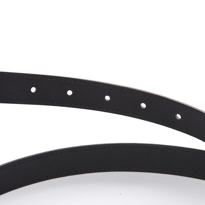 Gucci Calfskin Double G 20mm Belt 95 38 Black 4 of 6
