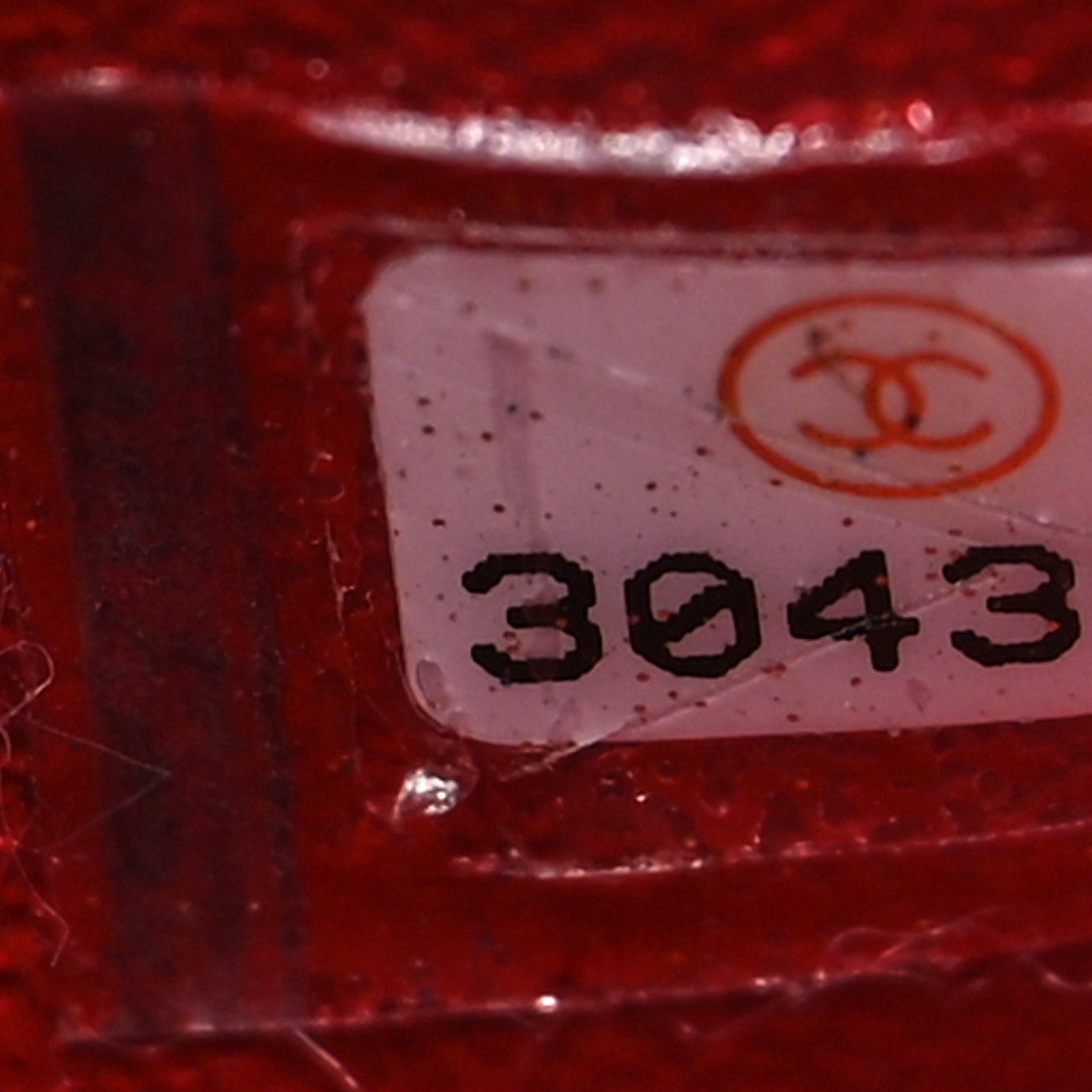 Chanel Lambskin Quilted Mini Rectangular Flap Red 6 of 10