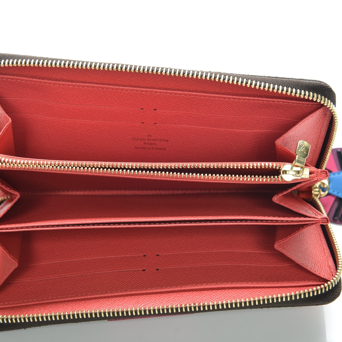 Monogram Totem Zippy Wallet Flamingo