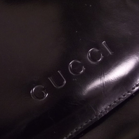 Gucci Patent Leather Bamboo Shoulder 11 of 11