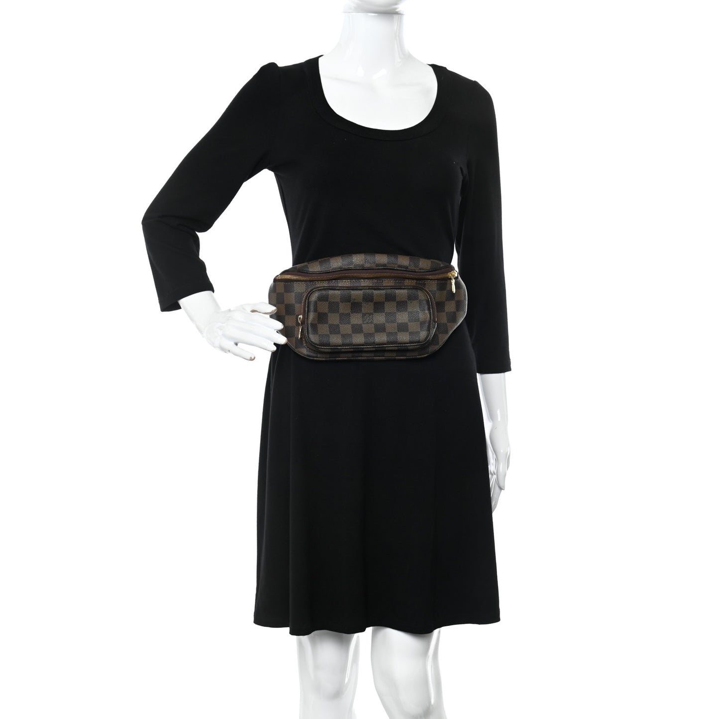 Damier Ebene Melville Bum Bag