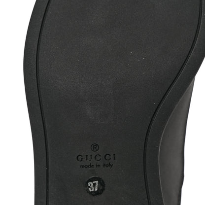 Gucci Soft Microguccissima Zip Boots 37 Black 10 of 13