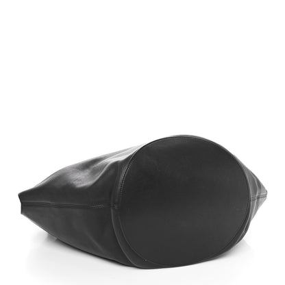Khaite Calfskin Medium Lotus Tote Black 3 of 8