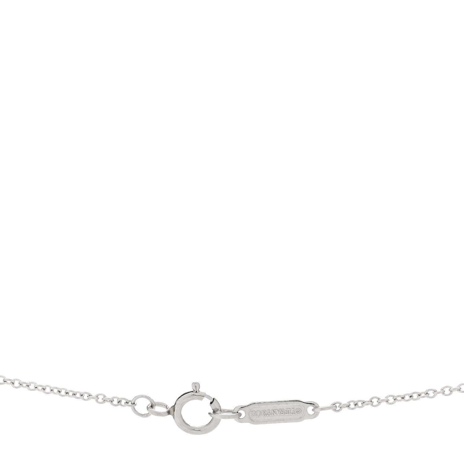 Tiffany Platinum Diamond Small Enchant Butterfly Pendant Necklace 4 of 5