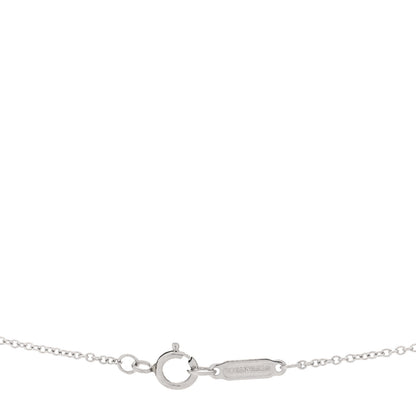 Tiffany Platinum Diamond Small Enchant Butterfly Pendant Necklace 4 of 5