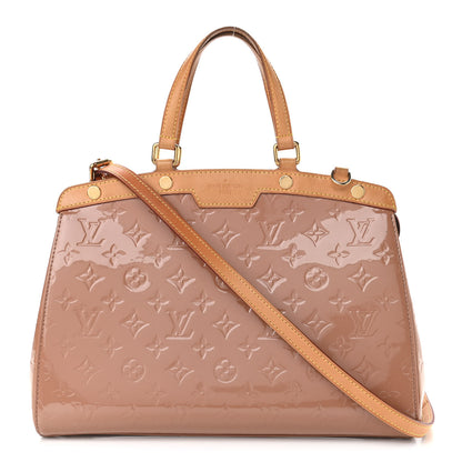 Louis Vuitton Vernis Brea MM Rose Velours 1 of 11